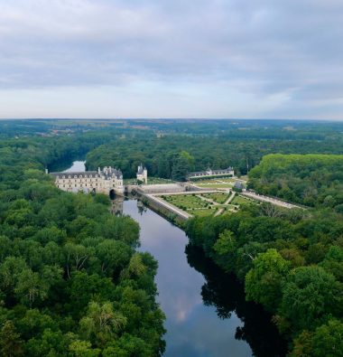 Campingaufenthalts an der Loire