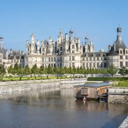 Famous medieval castle Château de Chambord, France